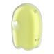 Вакуумний кліторальний стимулятор із вібрацією Satisfyer Glowing Ghost Yellow SX0543 фото 4