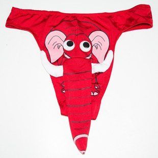 Мужские эротические трусы Слоник с бивнями S/M SO8333 фото