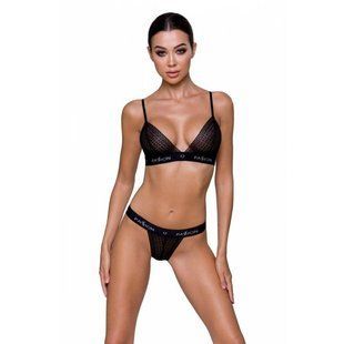 Комплект белья GLAMISS SET black L/XL - Passion Exclusive PS27101 фото