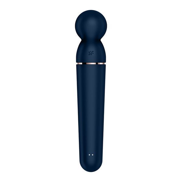 Вібромасажер Satisfyer Planet Wand-er Blue/Rosegold, дуже потужний, бездротовий SO8783 фото