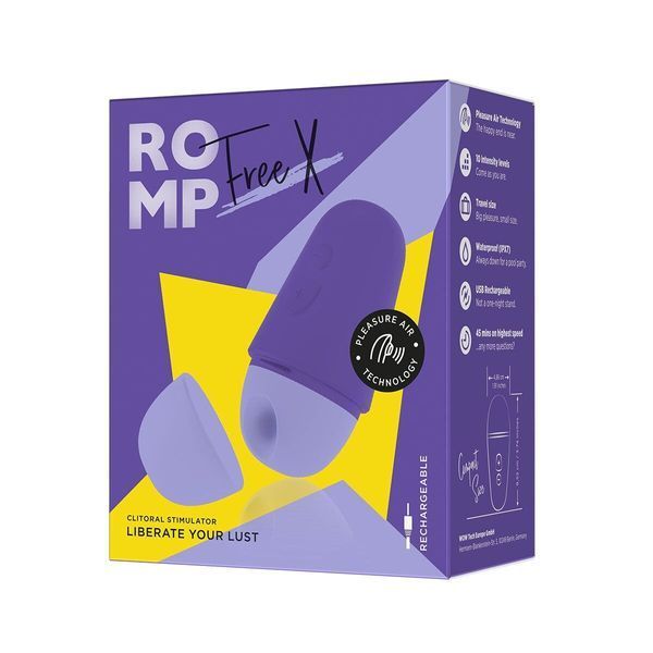 Вакуумний кліторальний стимулятор Romp Free X SX0537 фото