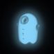 Вакуумний кліторальний стимулятор із вібрацією Satisfyer Glowing Ghost White SX0544 фото 6