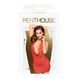 Мінісукня Penthouse - Heart Rob Red M/L, хомут, глибоке декольте, мініатюрні стрінги SO4343 фото 3