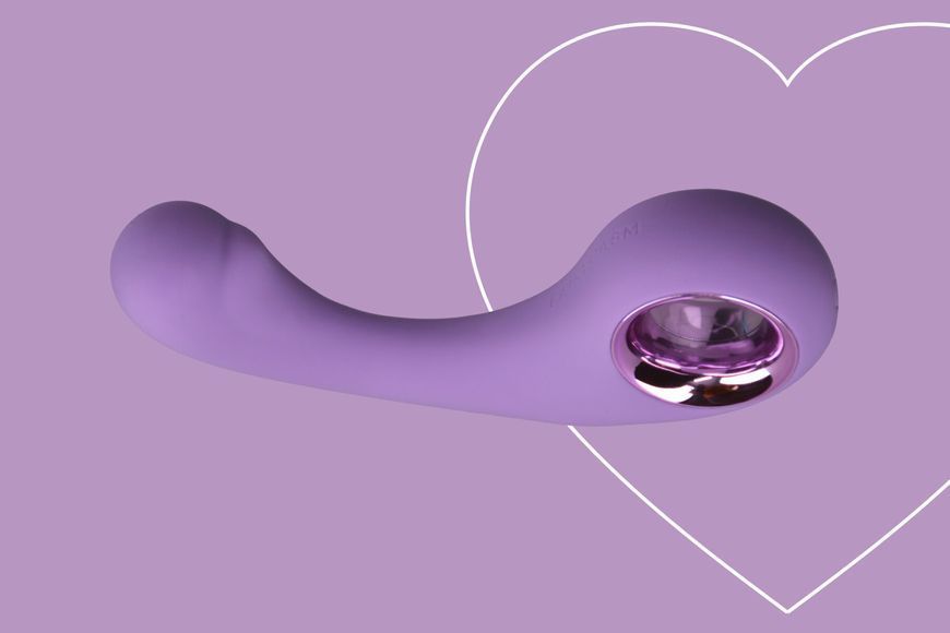 Вібратор для точки G FairyGasm BraveryAward violet SX0627 фото