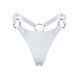 Трусики з натуральної шкіри Feral Feelings - String Bikini White SO9424 фото 1