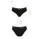 Трусики-сліпи з бавовни та еластаном Passion PS004 PANTIES black, size S SO4217 фото 6