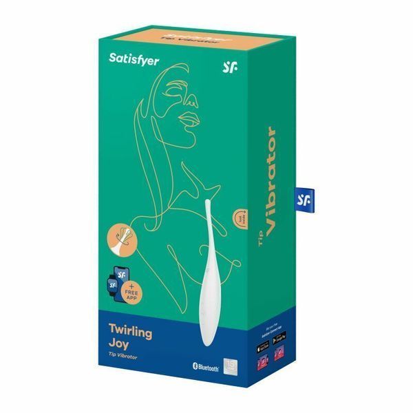 Смарт-вибратор для клитора Satisfyer Twirling Joy White SO7144 фото