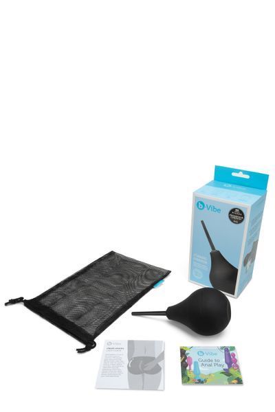 Анальний душ B-Vibe Classic Enema, чорний BV28298 фото