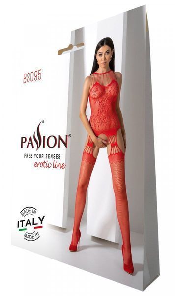 Бодістокінг Passion BS095 red SO8927 фото