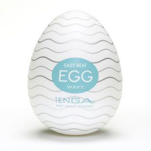 Мастурбатор яйце Tenga Egg Wavy (Хвилястий) E21515 фото