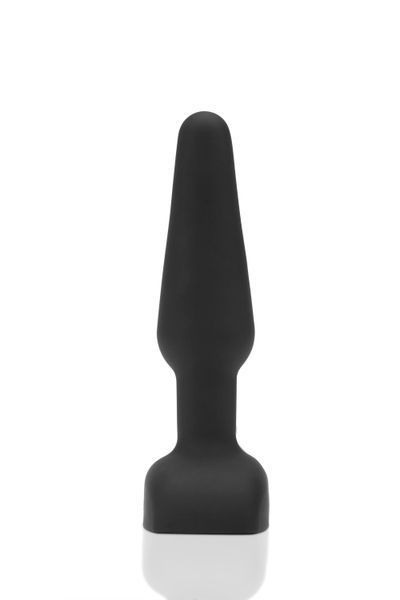 Анальная пробка с 3 моторами B-Vibe - Trio Remote Control Butt, черная BV26458 фото