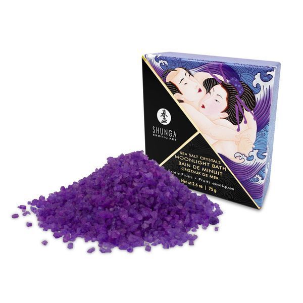 Сіль для ванни Shunga Moonlight Bath &ndash; Exotic Fruits (75 гр), сіль Мертвого моря, ароматичні олії SO2541 фото