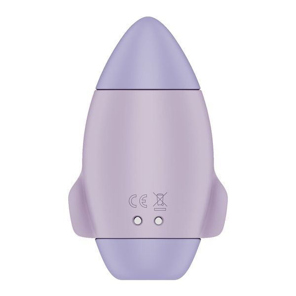 Вакуумний стимулятор з вібрацією Satisfyer Mission Control Violet, 2 незалежні мотори SO8970 фото