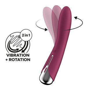 Вибратор Satisfyer Spinning Vibe 1 Red SX0558 фото