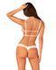 Эротический комплект Obsessive Heavenlly 2-pcs cupless set XL/2XL, открытая грудь, с доступом SO8177 фото 2