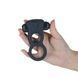 Подвійне ерекційне кільце з вібрацією Lux Active-Triad - Vibrating Dual Cock Ring, пульт ДК SO5575 фото 3