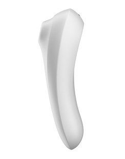 Смарт-вибратор и вакуумный стимулятор 2в1 Satisfyer Dual Pleasure White SO4105 фото