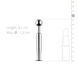 Порожнинний уретральний стимулятор Sinner Gear Unbendable &ndash; Hollow Penis Plug, довжина 7,5см, діамет SO4582 фото 4