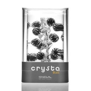 Мастурбатор Tenga Crysta Ball, унікальний рельєф, стимулювальні щільні кульки, прозорий матеріал SO3813 фото