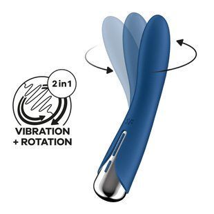 Вибратор Satisfyer Spinning Vibe 1 Blue SX0559 фото