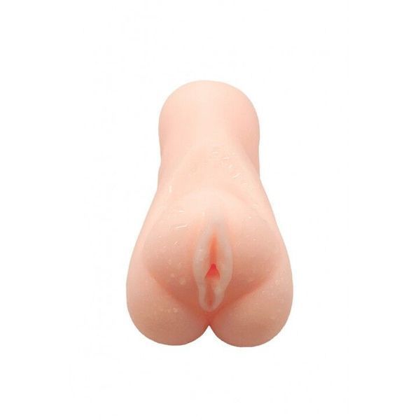 Мастурбатор-вагіна Wooomy Squeeezy Masturbator Vagina, м&rsquo;які відкриті губи, 13,2х5,4 см SO7405 фото