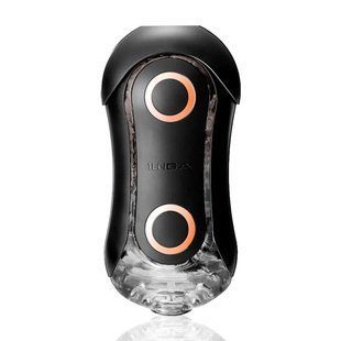 Мастурбатор Tenga Flip Orb Strong &mdash; Orange Crash, с изменяемым сжатием, со стимулирующими шариками SO3323 фото