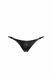 Трусики Noir Handmade P012 Wild crocodile wetlook thong with double opening - S SX0339 фото 5