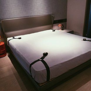 Фиксаторы для кров Bed Adjustable Restreint Strap UPKO Two straps are needed for the X-shape bondage U63395 фото