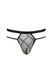 Мужские прозрачные стринги Passion 029 Thong Collin S/M Black, сетка SO7559 фото 3