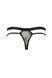 Мужские прозрачные стринги Passion 029 Thong Collin S/M Black, сетка SO7559 фото 4