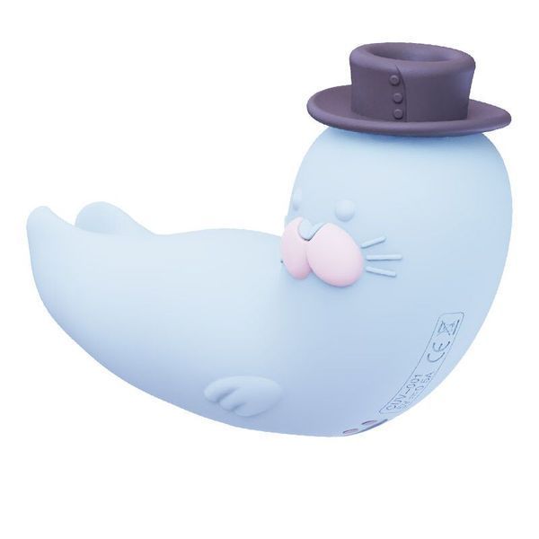 Вакуумний вібратор CuteVibe Franky Blue SO6549 фото