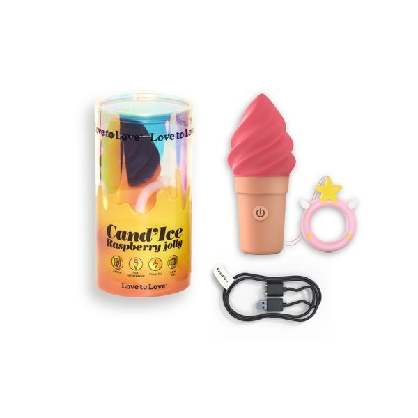 Вібратор-морозиво Love To Love CAND'ICE &mdash; RASPBERRY JOLLY SO6820 фото