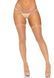 Пояс для панчіх зі стреп Leg Avenue Strappy Rhinestone Garterbelt Nude One Size, стрази SO9144 фото 1